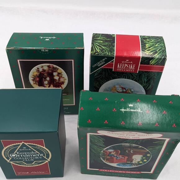 Hallmark Ornaments Vintage Lot Light Shines Christmas Collector Plate Keepsake - Picture 3 of 12